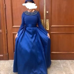 Formal dress worn once with turban